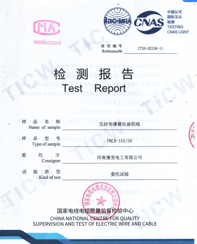 檢測(cè)報(bào)告