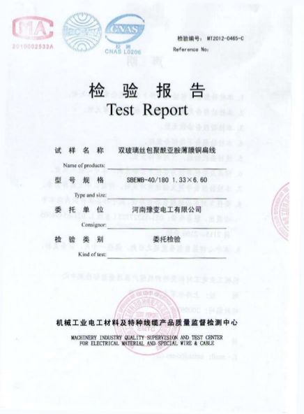 檢測(cè)報(bào)告